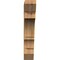 Ekena Millwork Balboa Slat Smooth Bracket, Western Red Cedar, 3 1/2"W x 20"D x 20"H BKT04X20X20BOA06SWR - alternate 4